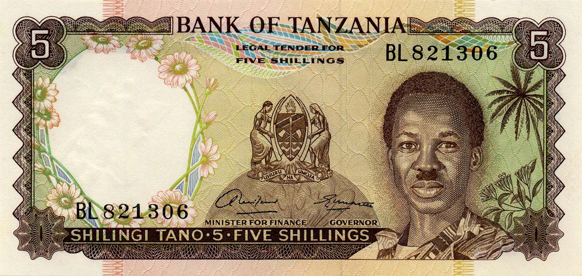 Nyerere reprint//p36b UNC Tanzania 1000 Shillings 2006
